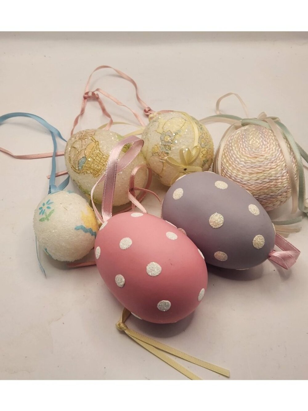 Set of handmade   Easter eggs